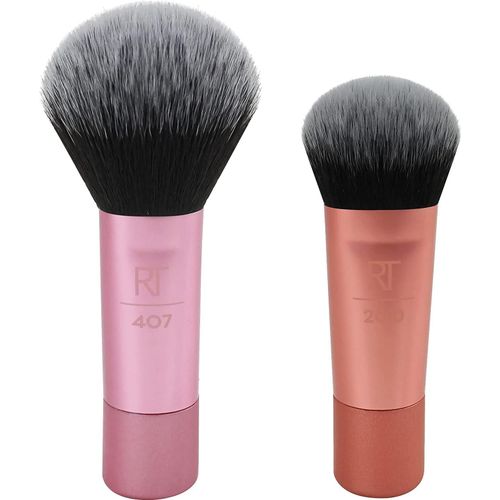 Ershi-Real Techniques Fond De Teint Et Fard À Joues Mini Brush, Format Voyage, Pour Fard À Joues Souple Et Fond De Teint Liquide, [16] 