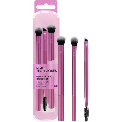 Ershi-Real Techniques Trio De Pinceaux De Maquillage Eye Shade & Blend, Pour Fard À Paupières Et Crayon, Outils De Maquillage Pour[24] 