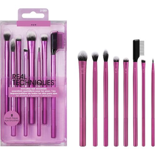 Ershi-Real Techniques Ensemble De Pinceaux De Maquillage Everyday Eye Essentials, Pinceaux Pour Crayon, Fard À Paupières,Non Testé[23] 