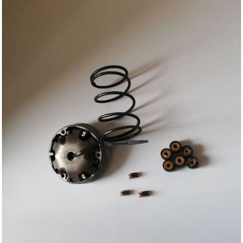 Ensemble variateur scooter+ ressort +galets 10gr