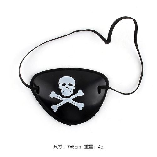 Décoration de Pirate, masque amusant, jumelles, bandeau, chapeau de Pirate, collier, mascarade, fête d'halloween, fête pour enfants D