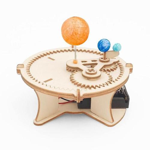 1 Ensemble De Nouveaux Jouets Scientifiques Électriques Solaires, Modèle D'astronomie, Soleil, Terre, Lune, Planète, Expérience, Jouet Éducatif Pour Enfants, Cadeaux Earth