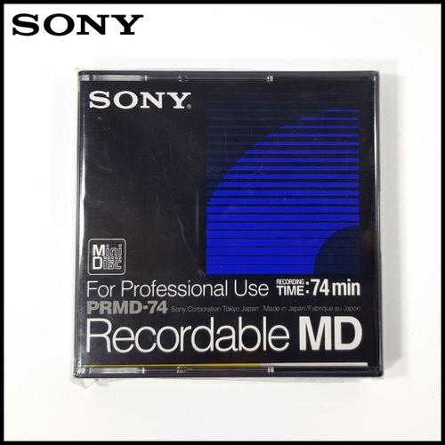 Minidisc Sony Cassette For Professional Use Time 74 Minutes Neuf Et Scelle