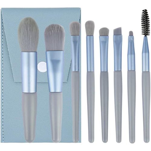 Ershi-Maquillage Lot De 8 Pinceaux Maquillages Professionnel Avec Correcteur De Fond De Teint Pinceau Pour Fard À Joues Fard À Pau[623] 