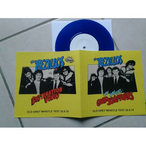 The Rezillos Old Grey Whistle Test 78 45t Titres: Good Scultures & Destination Venus Vinyle Couleur