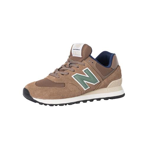 New Balance 574 Baskets En Daim Marron