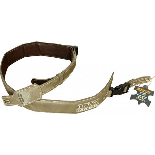 Dv Mark Strap S Dv Brown - Sangle En Cuir Largeur 55mm - Logo Dv Mark - Couleur Brune