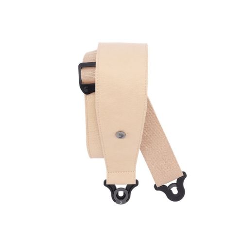 D'addario 30bal01 -Sangle Guitare Cuir Comfort Auto Lock Havane
