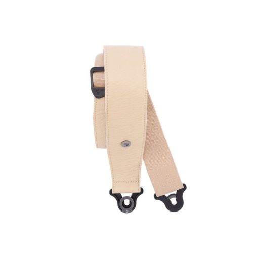 D'addario 25bal01 -Sangle Guitare Cuir Comfort Auto Lock Havane