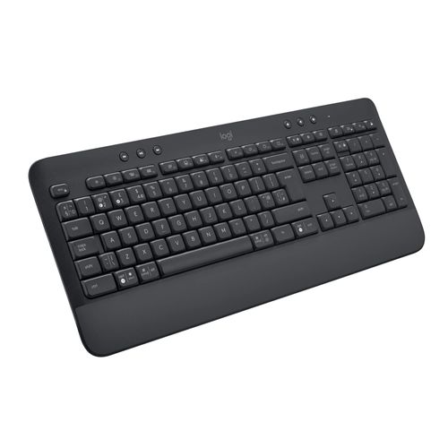 Logitech Signature K650 - Clavier - sans fil - Bluetooth 5.1 - QWERTY - R.-U. - graphite