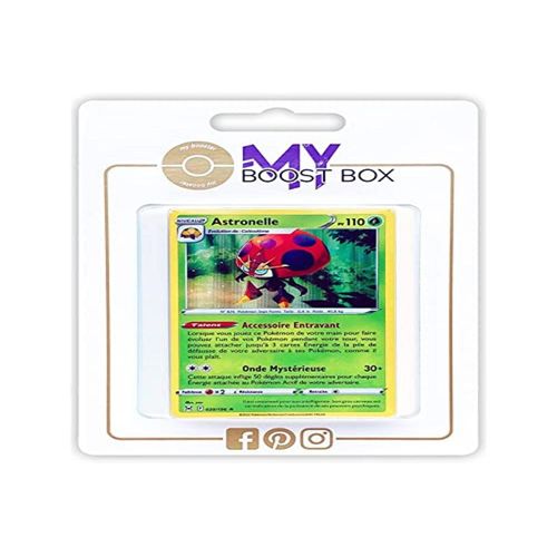 Astronelle 20 196 Holo - Myboost X Epée Et Bouclier 11 Origine Perdue - Coffret De 10 Cartes Pokémon Françaises