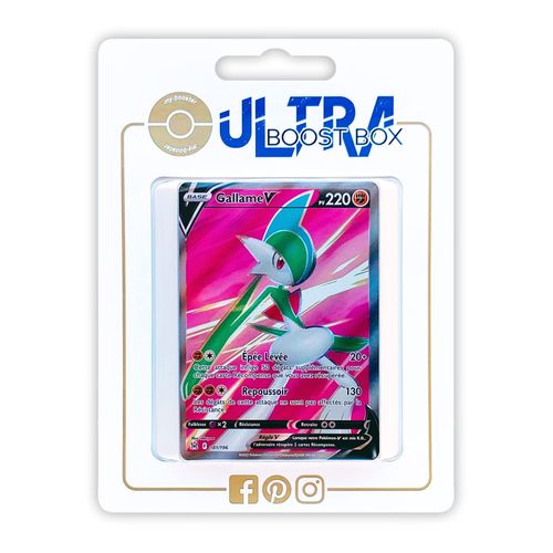 Gallame V 181 196 Full Art - Ultraboost X Epée Et Bouclier 11 Origine Perdue - Coffret De 10 Cartes Pokémon Françaises