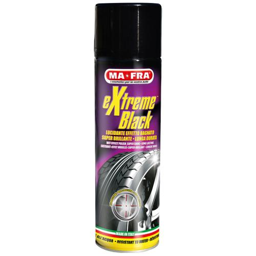 6 X MAFRA POLISH GOMME EXTREME NOIR SPRAY 500