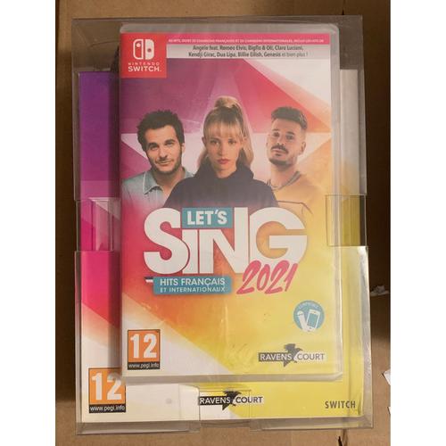 Let's Sing 2020 : Hits Français et Internationaux 2 Mics pour Nintendo  Switch : : Jeux vidéo