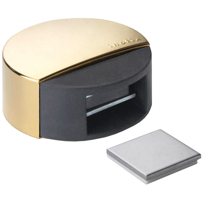 10 XBUTeE DE PORTE ADHeSIF MAGNeTIQUE INOFIX GOLD