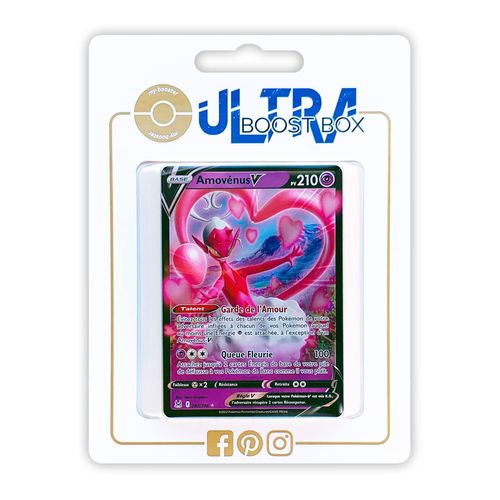 Amovénus V 82 196 - Ultraboost X Epée Et Bouclier 11 Origine Perdue - Coffret De 10 Cartes Pokémon Françaises