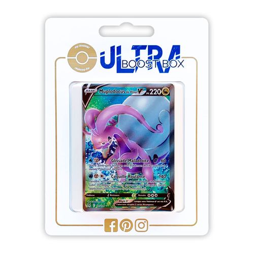 Muplodocus De Hisui V 187 196 Full Art - Ultraboost X Epée Et Bouclier 11 Origine Perdue - Coffret De 10 Cartes Pokémon Françaises