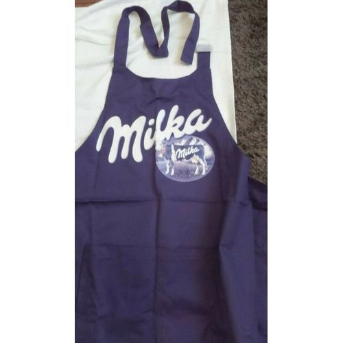 Rare Tablier Adulte " Milka " Neuf