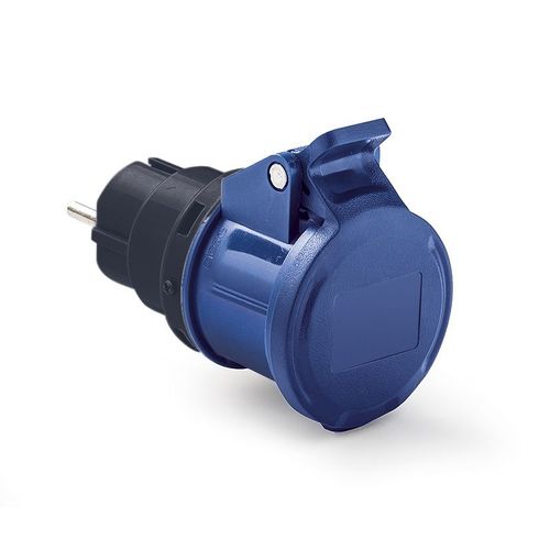 1 XROSI ART.1868 ADAPTATEUR SCHUKO - 2P+T-220V