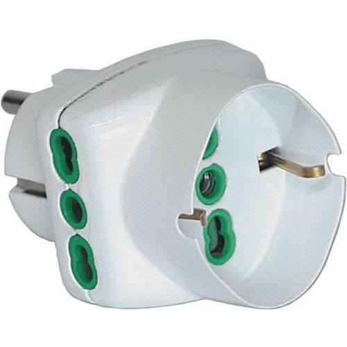 5 X FME ART.82.230 ADAPTATEUR SCHUKO+2P+T
