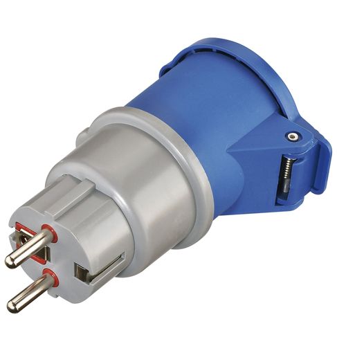 10 X ADAPTATEUR FICHE-PRISE INDUSTRIEL SCHUKO