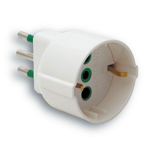 1 XFME ART.87.120BL ADAPTATEUR SCHUKO 10A+T
