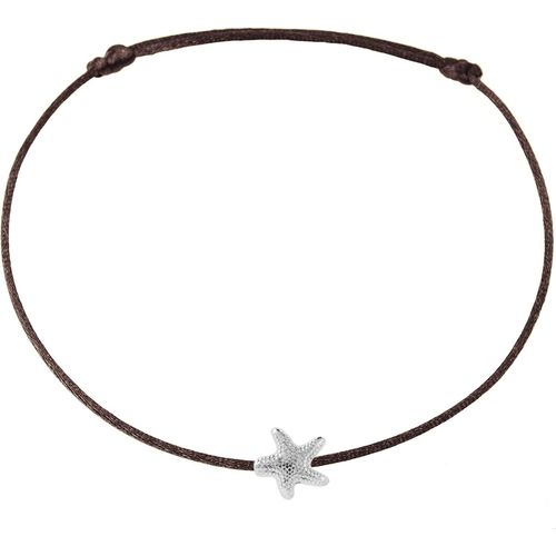 Kal-Bracelet De Cheville Pour Femme Avec Étoile De Mer - Taille Réglable - Fabriqué À La Main En Allemagne - Avec Emballage Cadeau