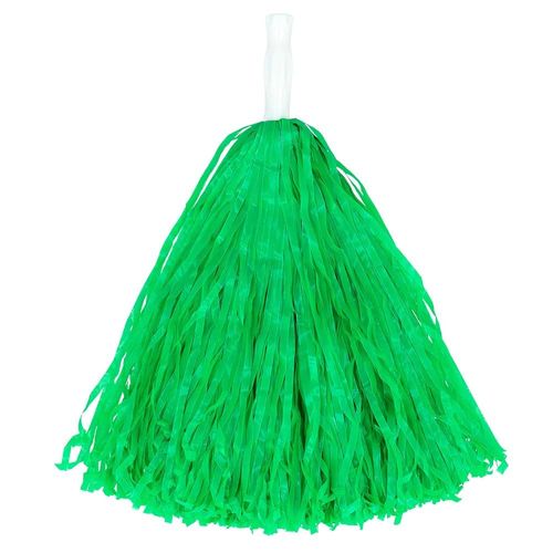 Pompon Cheerleading 34cm Vert Vif