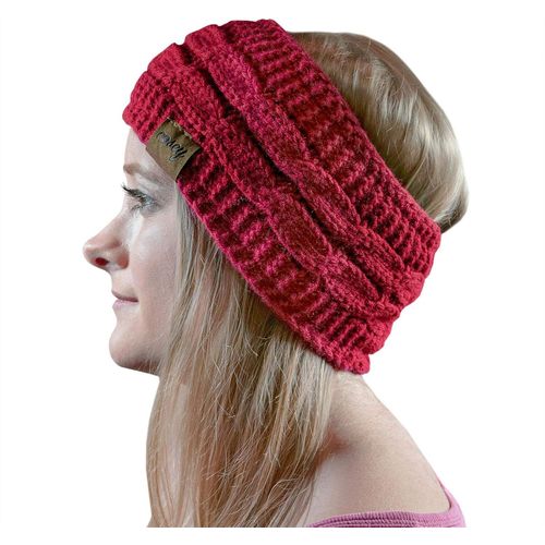 Kal-- Bandeau En Tricot Doux Doublé Avec Molleton Intérieur Différents Dessins Et Modèles
