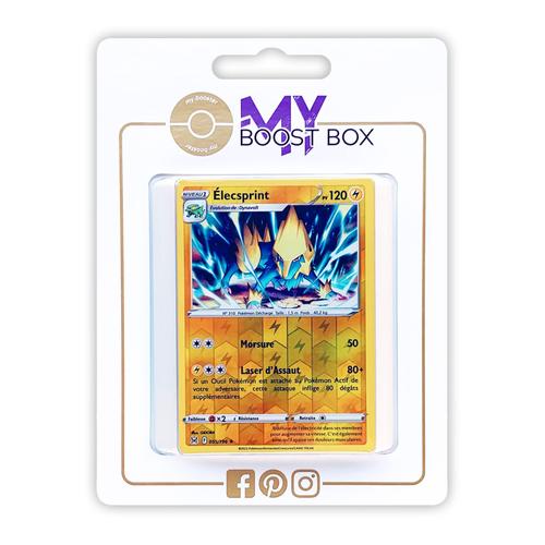 Élecsprint 55 196 Holo Reverse - Myboost X Epée Et Bouclier 11 Origine Perdue - Coffret De 10 Cartes Pokémon Françaises