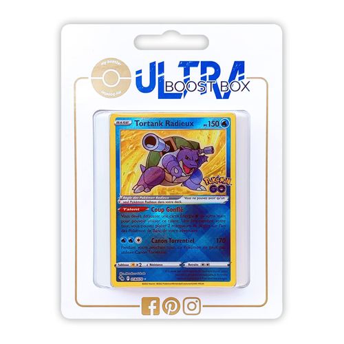 Tortank Radieux 18 78 - Ultraboost X Epée Et Bouclier 10 5 Pokémon Go - Coffret De 10 Cartes Pokémon Françaises