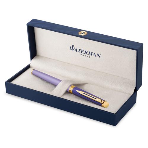 Waterman - Stylo Roller Hã©Misphã¿Re Clour Blocking - Pointe Fine - Violet  - Violet