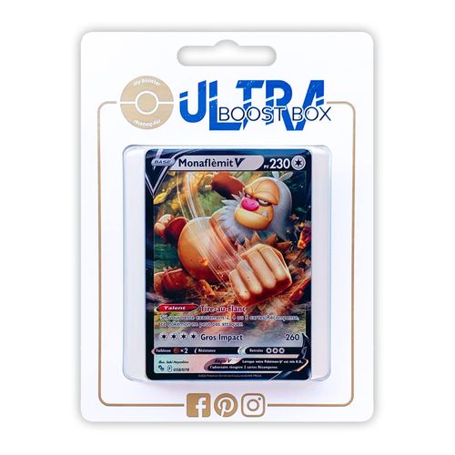 Monaflémit V 58 78 - Ultraboost X Epée Et Bouclier 10 5 Pokémon Go - Coffret De 10 Cartes Pokémon Françaises