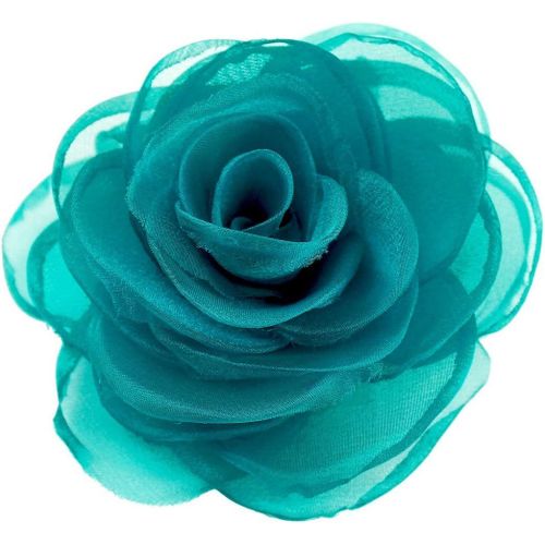 Kal-Femmes Fleur Lovely Clip Broches Rose