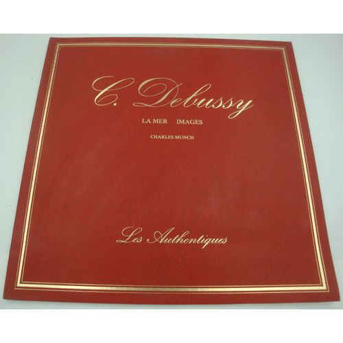 Charles Munch - La Mer/Images - Debussy Lp 1969 Rca - Les Authentiques
