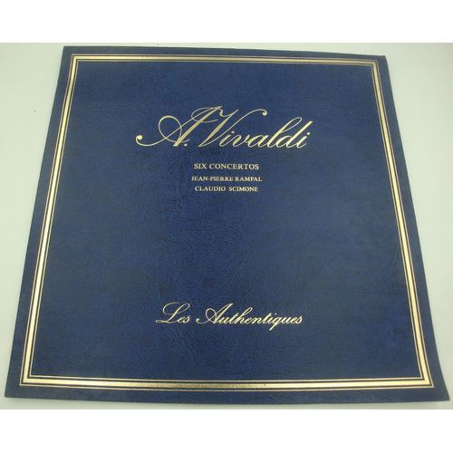 Rampal/Scimone - Six Concertos - Vivaldi Lp Les Authentiques