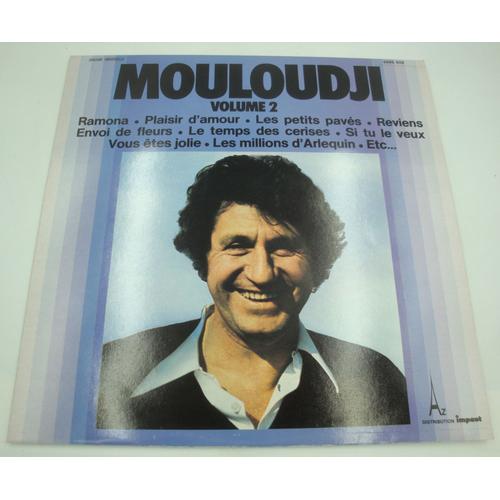 Mouloudji Vol. 2 - Ramona/Plaisir D'amour/Le Temps Des Cerises/Reviens Lp Impact
