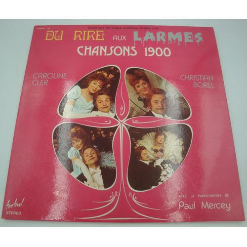 Caroline Cler/Christian Borel - Du Rire Aux Larmes - Chansons 1900 Lp 1981 Festival