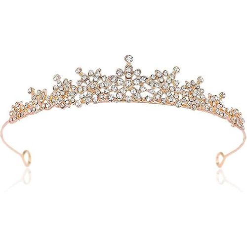 Kal-1 Pièce Couronne De Reine, Tiare De Mariée, Couronne De Reine, Couronne De Mariage, Tiare De Mariage, Tiare De Femme, Tiare De Mariée Rondeor Rose