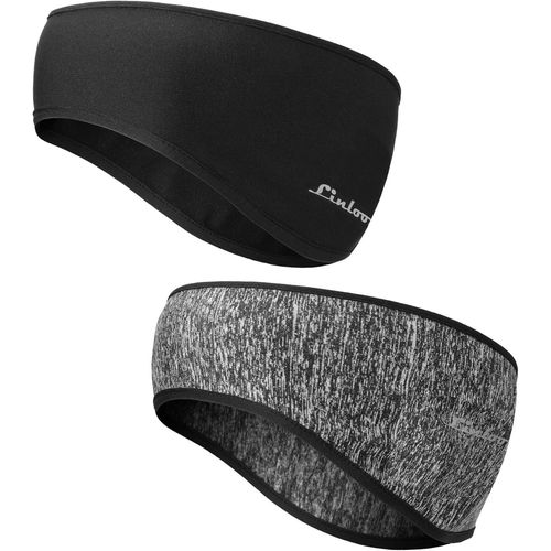 KAL-Sport Bandeau Hiver Cache Oreille Protege Pour Homme Femme - 2 Pièces Sport Headband Anti Transpiration Pour Running, Jogging (Colour 5)