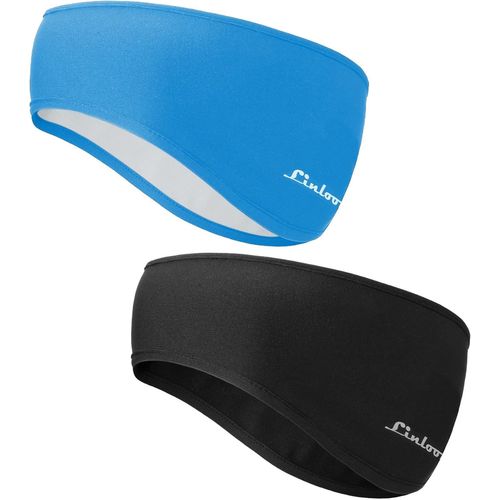 Kal-Sport Bandeau Hiver Cache Oreille Protege Pour Homme Femme - 2 Pièces Sport Headband Anti Transpiration Pour Running, Jogging
