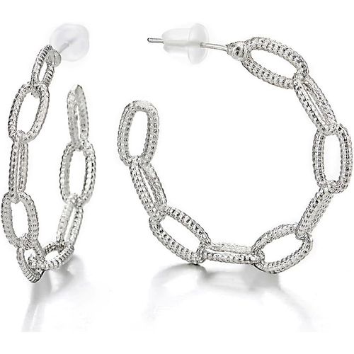 Kal-Statement Boucles D'oreilles - Chaîne Maillons Cercle Créoles Boucles D'oreilles - Mode - Bal De Promo Fête Événement