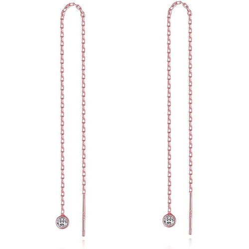 Kal-Boucles D'oreilles Longues À Étoiles En Argent Sterling 925 Massif, Style Décontracté Ou Sportif, Pour Femme