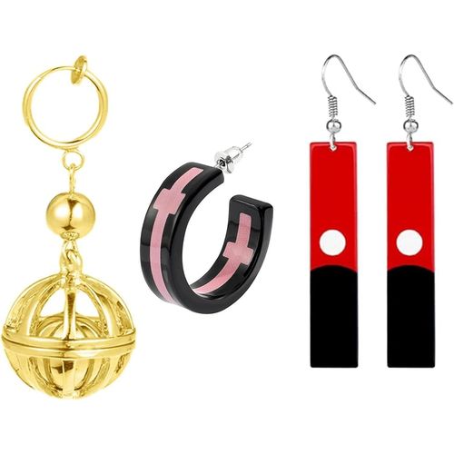Kal-Lot De 14 Boucles D'oreilles Autocollantes Et Animées Tokyo Revengers Series Bd Boucles D'oreilles Cosplay Clip D'oreille Bijoux Accessoires Cadeaux Pour Homme Et Femme Boucles D'oreilles