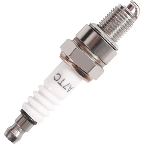 KAL-1 Pièces Bougies D'Allumage A7Tc, Tondeuse Bougie D'Allumage, Bougie D'Allumage Borne Solide Remplacer A7Tc, Pour 50Cc 70Cc 90Cc 125Cc 150Cc 4 Temps Atv Pitbike Dirt Bike Go Kart Moped