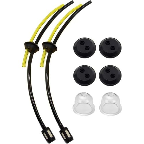 KAL-Tuyaux D'Essence Avec Filtre, Universel Filtre À Essence Kit, Durites D'Essence De Tondeuses, Tuyau De Carburant Pour Débroussailleuse, Tronconneuse Taille-Haie