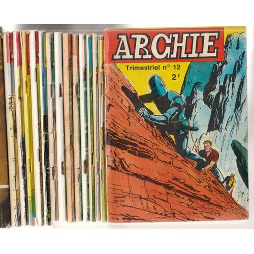 Archie Le Robot Lot De 14 B-D / Mon Journal Petit Format / N° 12 , 19 , 21 , 24 , 27 , 28 , 33 , 42 , 43 , 44 , 45 , 49 , 50 , 51 ,