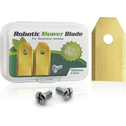 KAL-36 Pièces Pour Lame Robot Tondeuse. Lame Tondeuse Gazon Avec Vis. Compatible Avec Automower, Gardena, Husqvarna