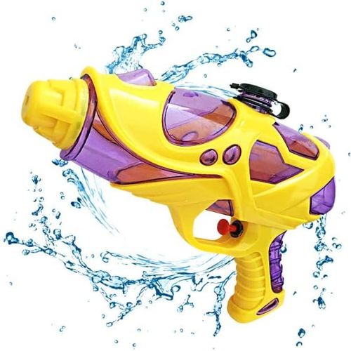 Kalanka-Pistolet À Eau Enfant Pistolet À Eau Design Water Squirt Jouets Taille Compacte Jouet Aquatique Pistolet A Eau Pour Les Fêtes Estivales En Plein Air, Piscine Extérieure, Plage, Mauve