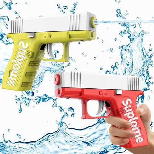 Kalanka-2 Pièces Mini Pistolet À Eau En Plastique Pour Enfants, Jouet D'été (K)